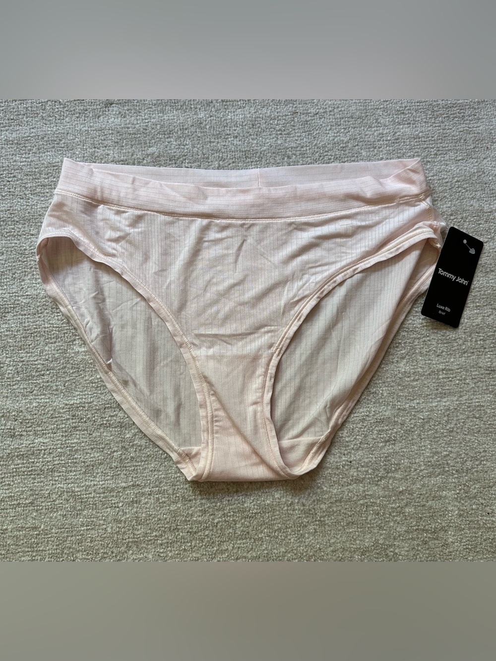 ✨NWT✨ Tommy John Pale Pink Ribbed Brief